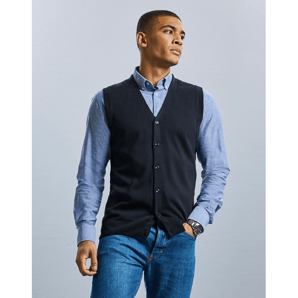 Sleeveless sweater top cardigan